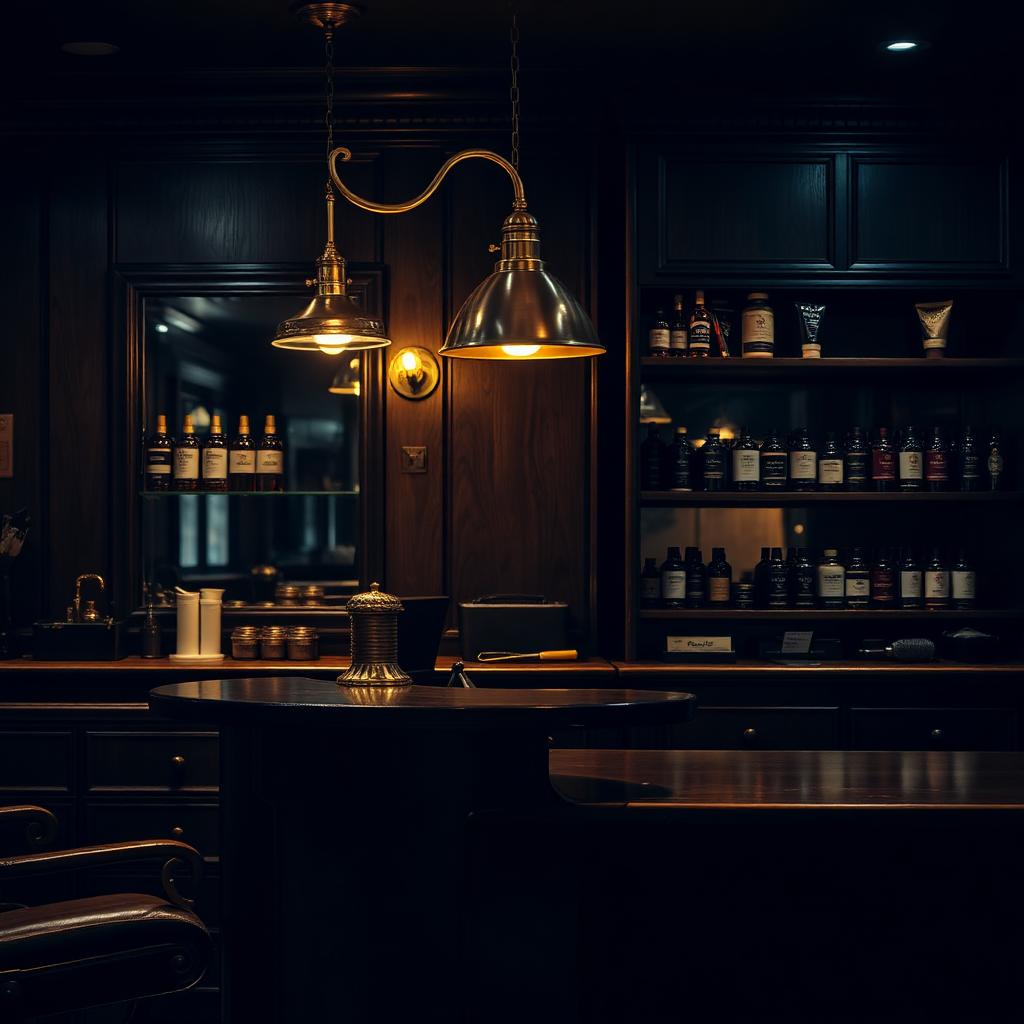 Recepção da Felps Barbearia